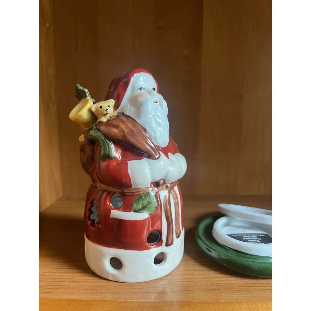Villeroy & Boch Vintage  Festive Decolight Surprising Santa Tealight Holder